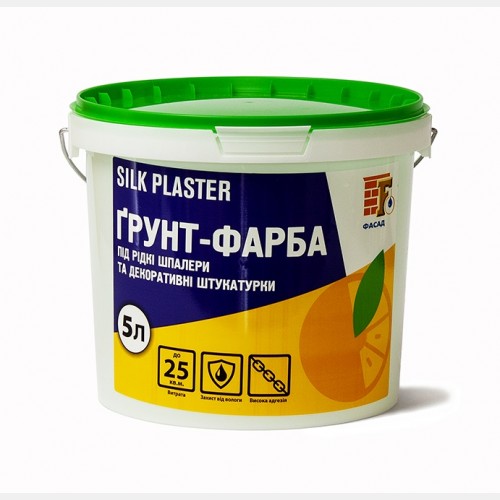Грунт-краска Silk Plaster 5 л, FASAD