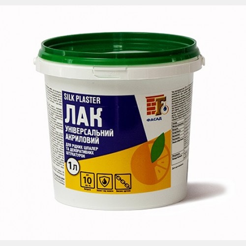 Лак универсальный акриловый 1 кг, FASAD