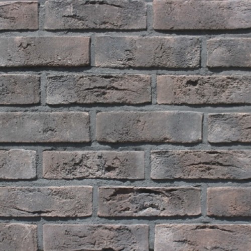 Плитка Бельгийский 04 Коричневый с подпалом, Loft Brick