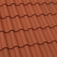 Керамическая черепица TJ Lógica Lusa Matt Red, Cobert 