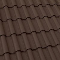 Керамічна черепиця TJ Lógica Lusa Matt Tobacco, Cobert 